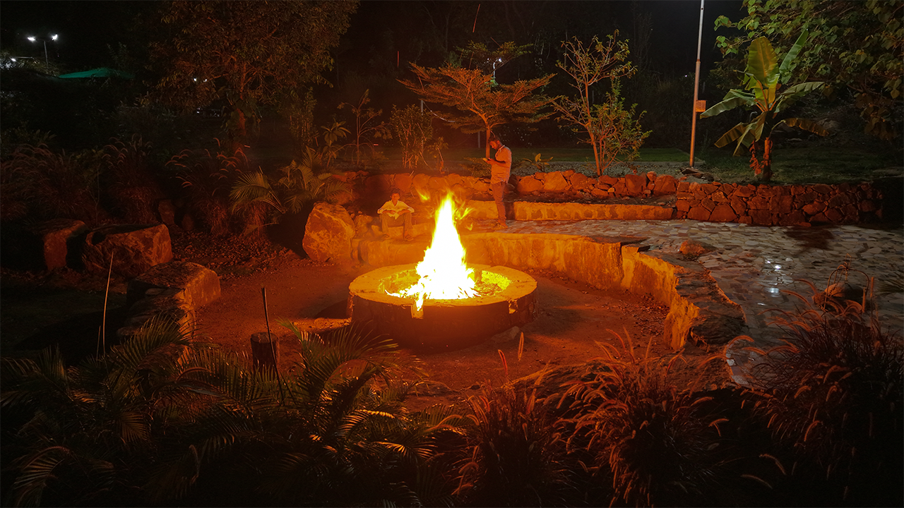 Family vacation resort with mountain atmosphere in Sirumalai