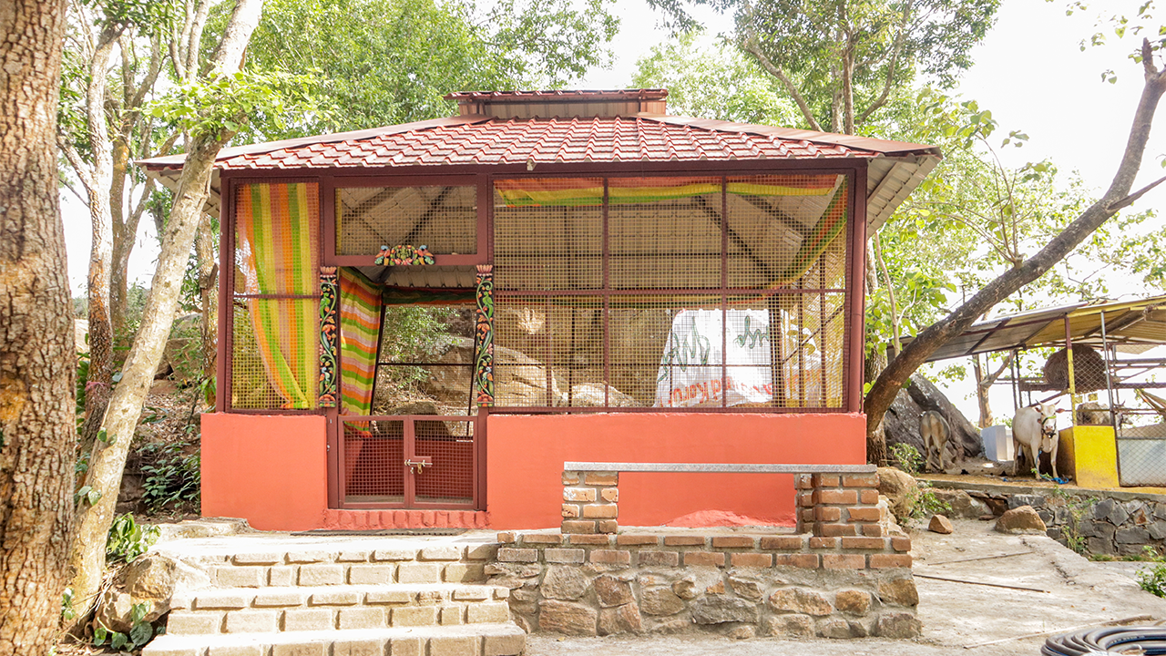 Forest and valley view retreat at Blue Hill Lotus Sirumalai